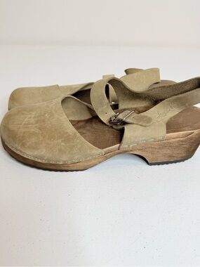 Lotta’s Swedish Slingback Clogs Size 39